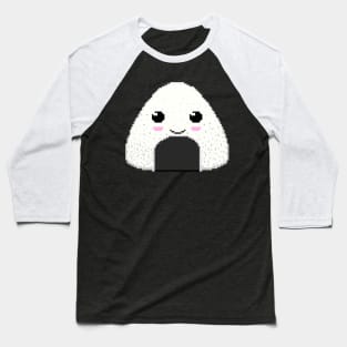 Rice ball Pixel Baseball T-Shirt